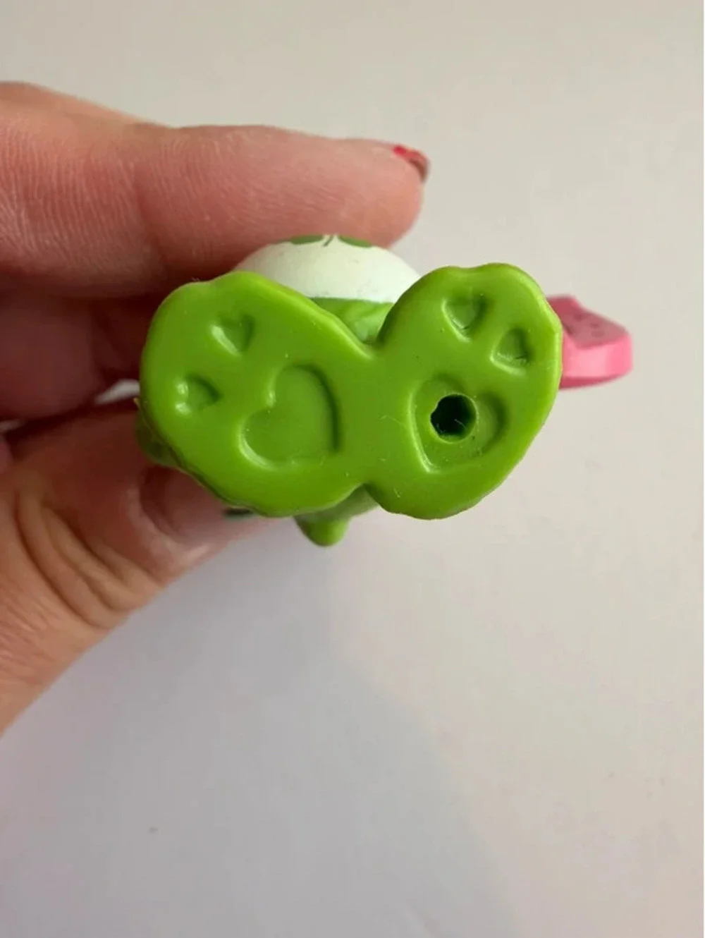 Vintage 1983 Kenner Care Bears | Good Luck Bear With Horseshoe | Mini Figure| 2”